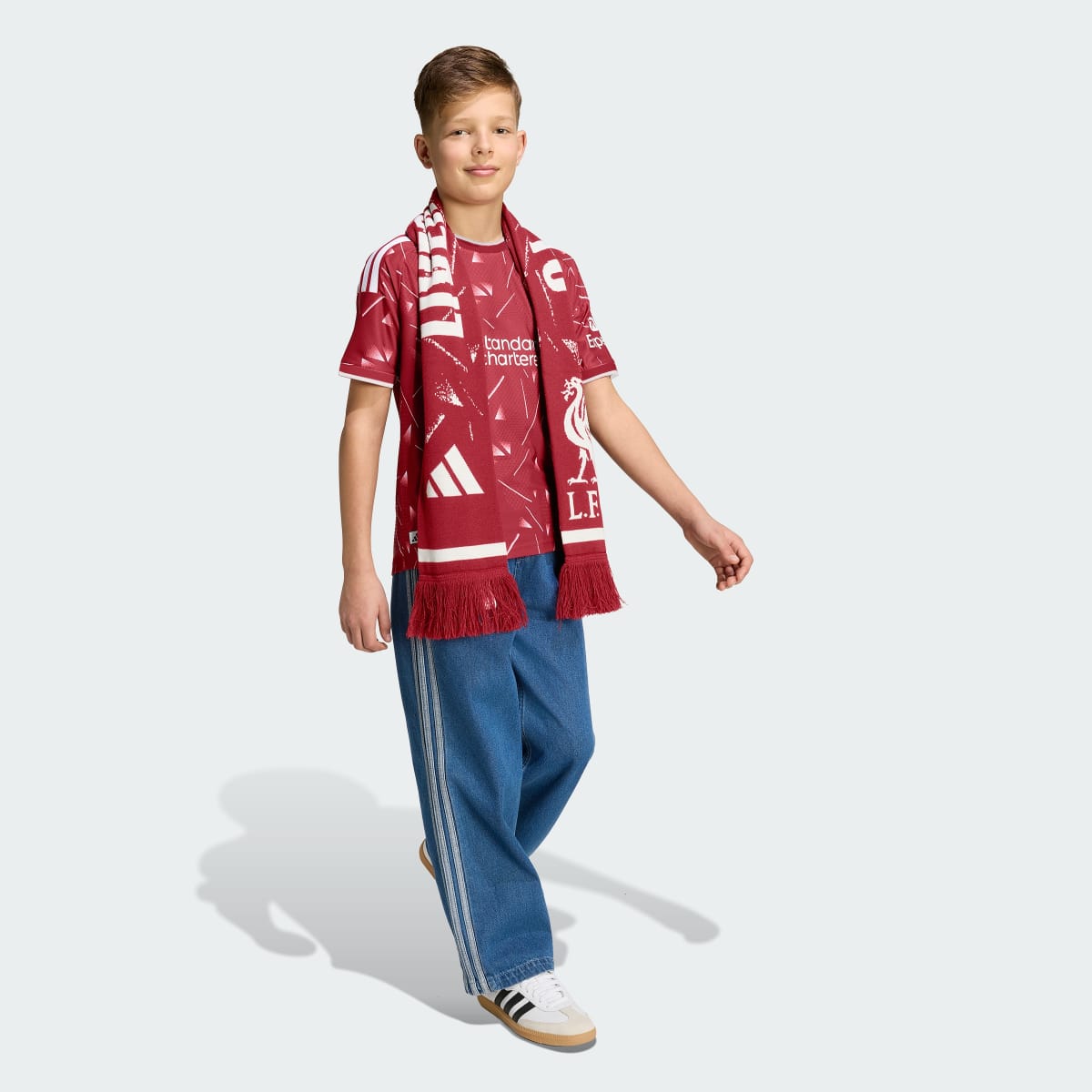 Kid's Adidas Liverpool FC Authentic Home 2026 Jersey - Image 5
