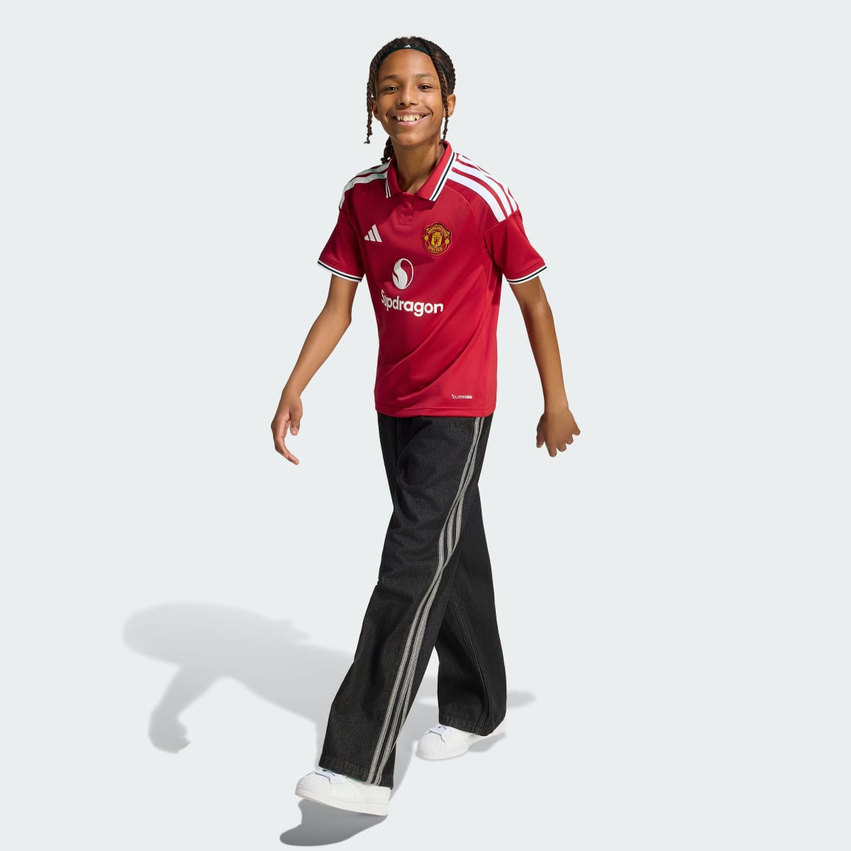 Kid's Adidas Manchester United Home 2026 Jersey - Image 4